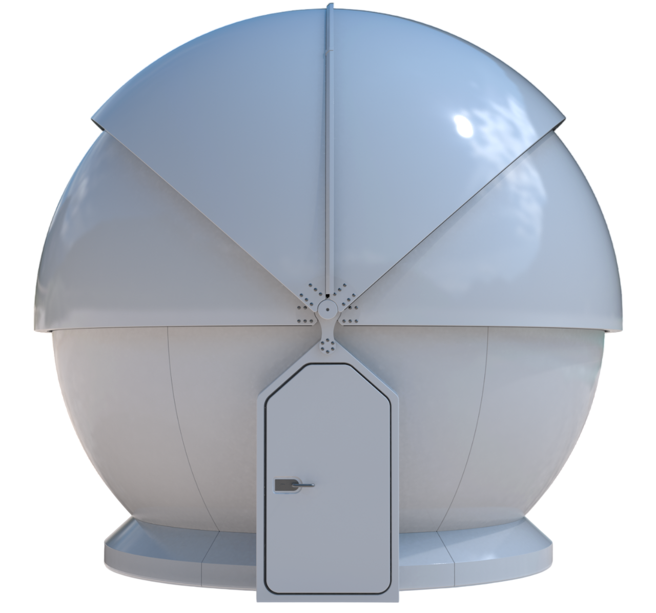 Монтировка ASTROSIB ASD-4.5 вид спереди